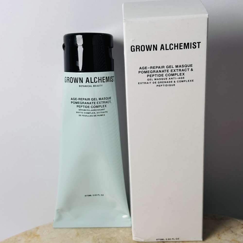 Grown Alchemist Age-Repair Gel Masque‎ 2.53 oz Pomegranate Extract & Peptide NIB